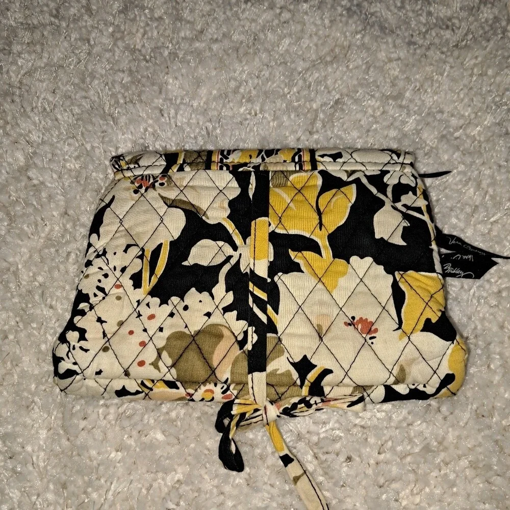 Vera Bradley Hanging‎ Travel Organizer Cosmetic Bag Floral Print Tie Closure
